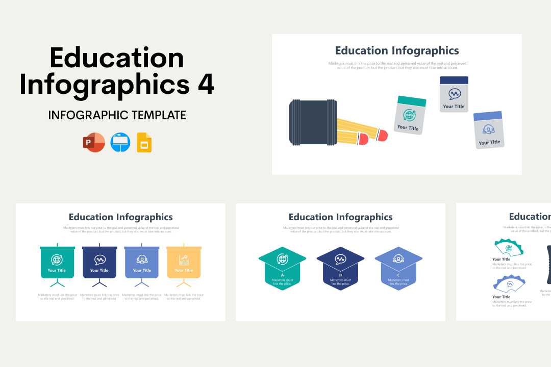Education Infographics 4 Main