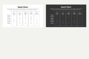Gantt Chart Diagrams 9