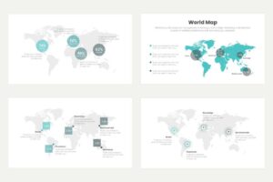 World Map Infographics 1