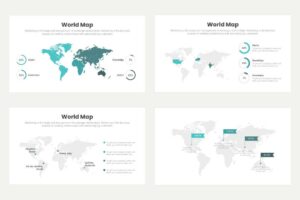 World Map Infographics 2