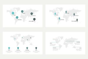 World Map Infographics 4