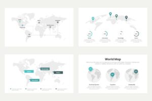 World Map Infographics 5