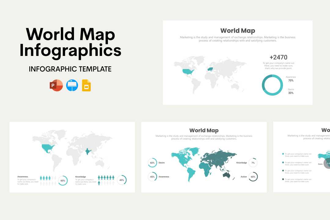 World Map Infographics Main